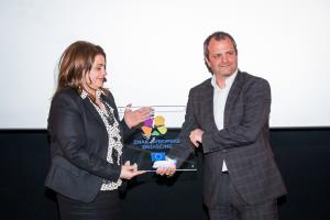 ZED_župan Uroš Brežan in namestnica bolgarskega ministra za kulturo Amelia Gesheva (arhiv organizatorjev)